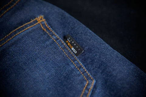 ICON MH1000 Denim Women's Riding Trousers Blue