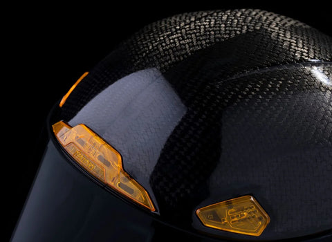 ICON Airframe Pro Carbon 4Tress Helmet Yellow