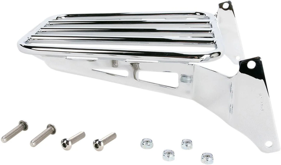 Cobra Tubular Sissy Bar Luggage Rack Chrome (02-4468)