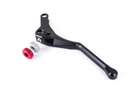 Gilles Tooling FXL Adjustable Motorcycle Clutch Lever Black (FXCL-49-B)
