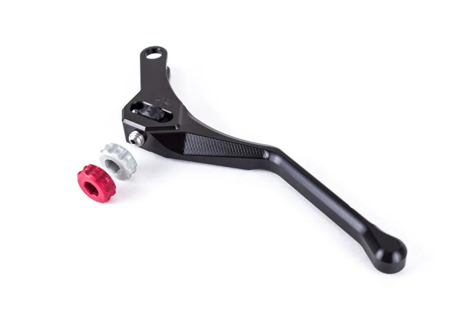 Gilles Tooling FXL Adjustable Motorcycle Clutch Lever Black (FXCL-49-B)