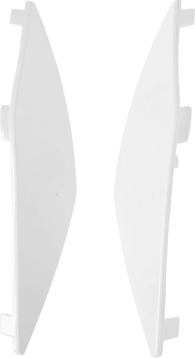 ICON Threshold Helmet Side Cover Gloss White