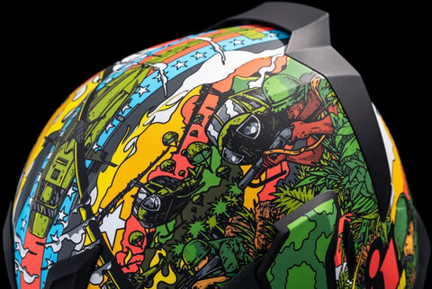 ICON Airflite GP23 Helmet Green
