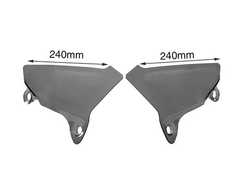 WRS Wind Deflectors Dark Smoked (DU019FS)
