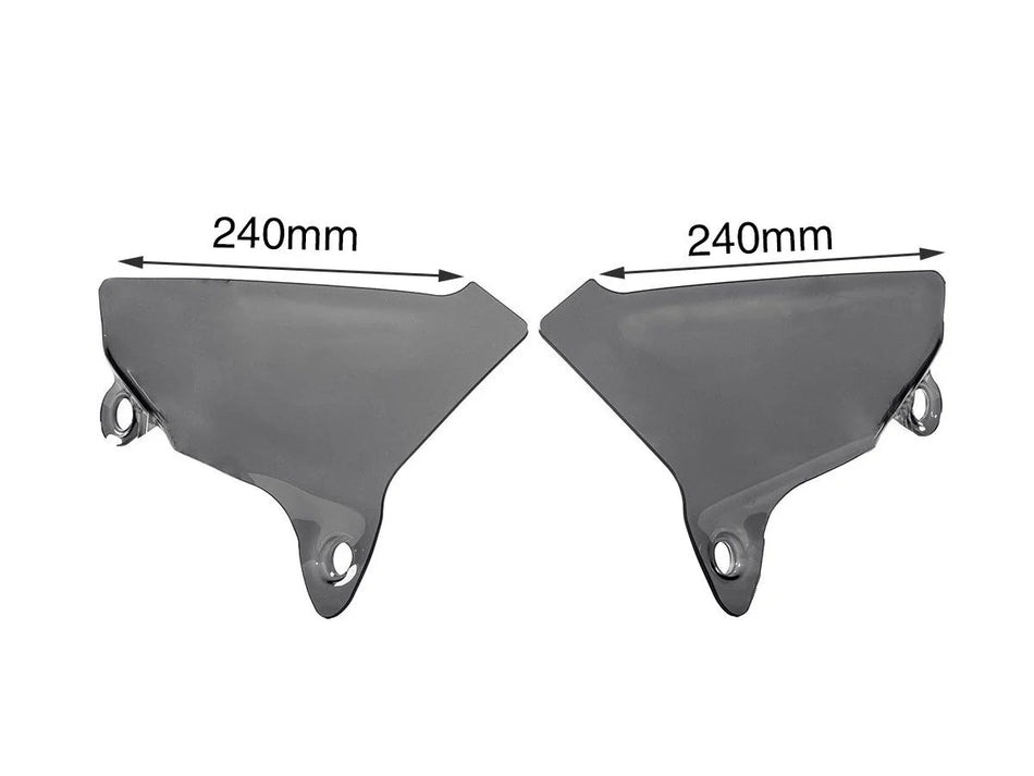 WRS Wind Deflectors Dark Smoked (DU019FS)