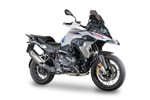 Spark Fighter Slip-on Muffler Full Titanium & Carbon End Cap, with Connecting Pipe (GBM0607TOM)