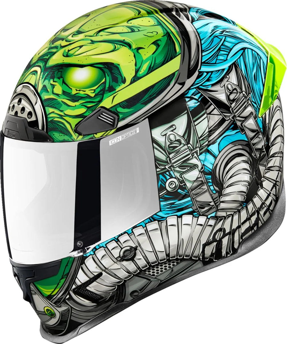 ICON Airframe Pro Outbreak Helmet Blue