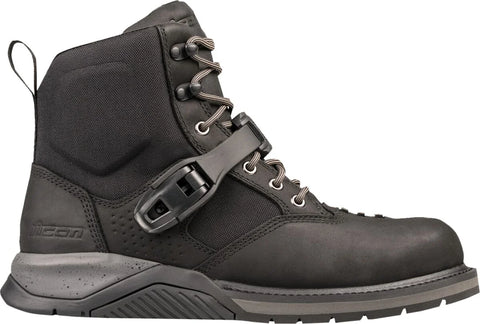 ICON SD6 Waterproof CE Boots Black