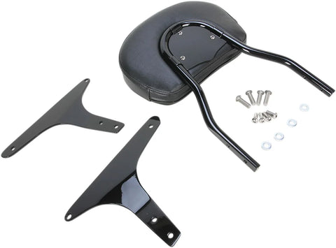 Cobra 12" Short Round Sissy Bar Black