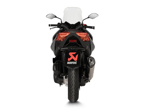 Akrapovic Slip-on Line Muffler Stainless Steel Carbon End Cap Yamaha X-Max (S-Y125SO6-HRSS)