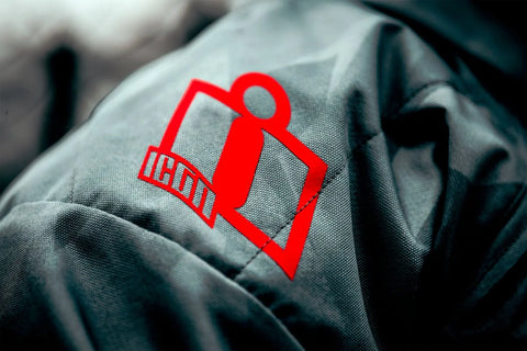 ICON Airform Battlescar CE Jacket Grey
