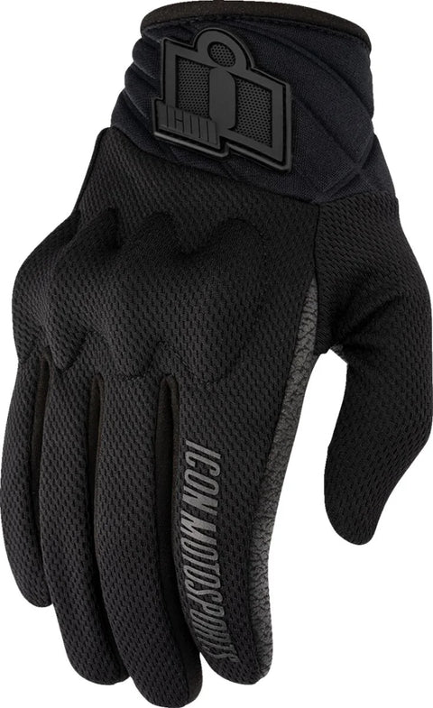 ICON Anthem 3 Women's Textile Gloves Black