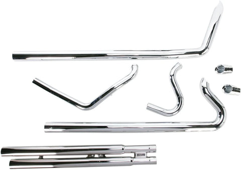 Cobra Speedster Slash Down Exhaust Chrome with PowerPort (6959)