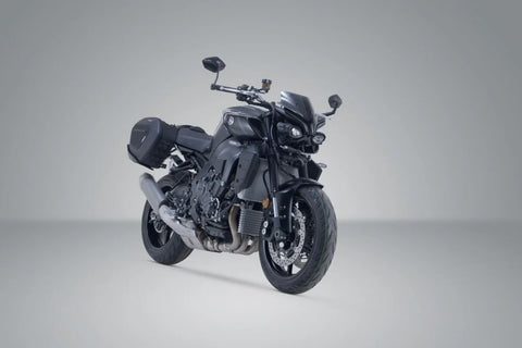 SW-Motech PRO Blaze H Saddlebag Set with Heat Guard — Yamaha MT-10