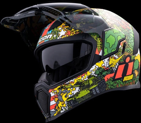 ICON Airflite GP23 Helmet Green