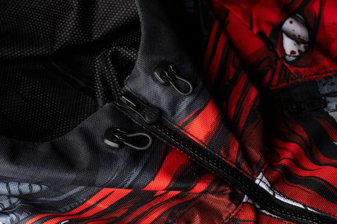 ICON Airform Manik'R Textile Jacket Red