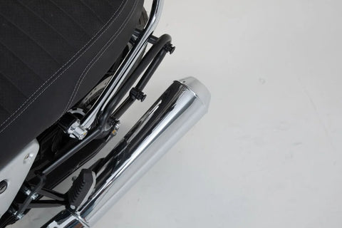 SW-Motech Legend Gear LC2 Side Bag System Black Edition — Moto Guzzi