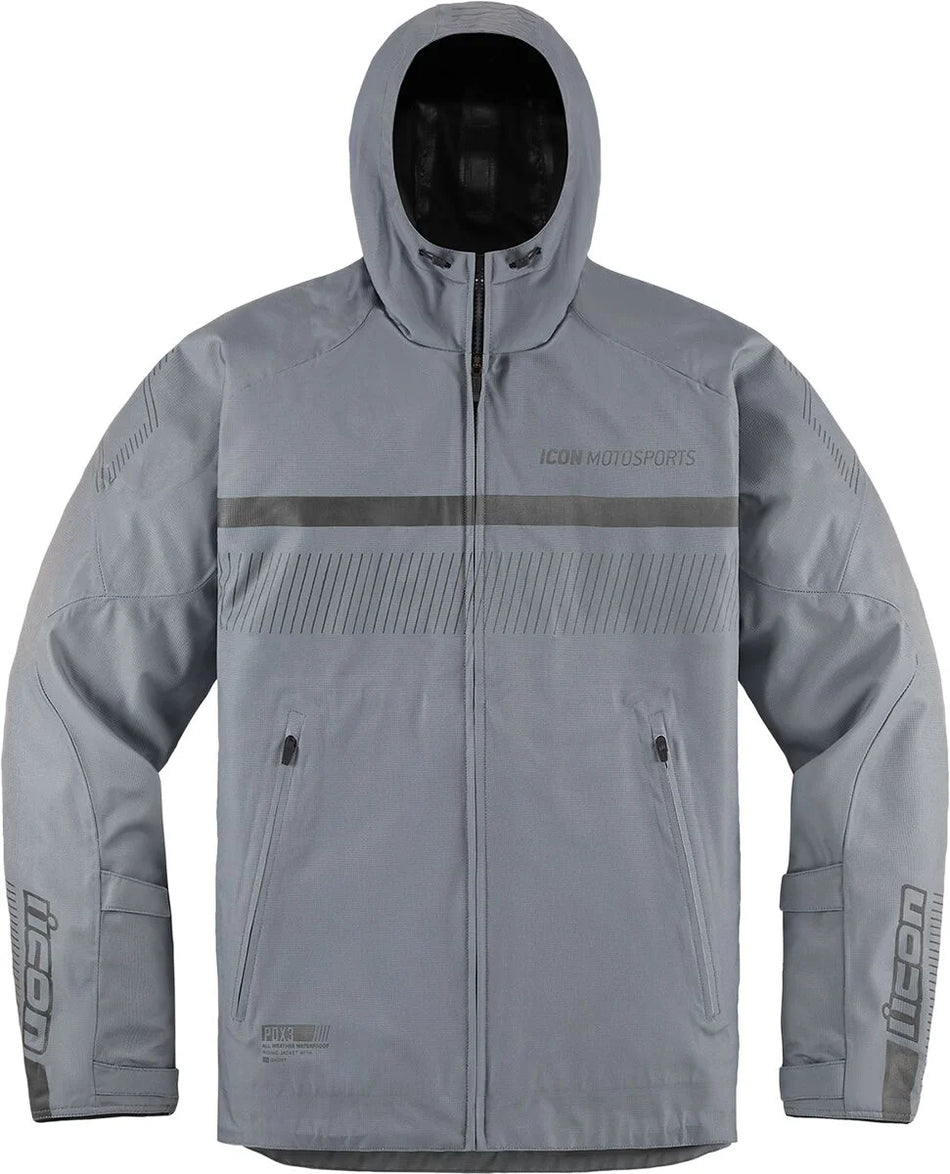 ICON PDX3 CE Textile Jacket Grey