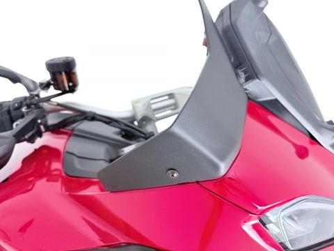 WRS Side Wind Deflectors Matt Black (DU038NO)