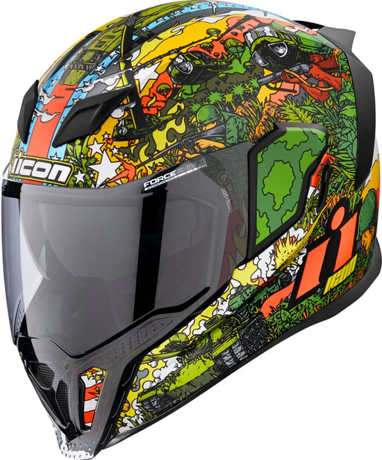 ICON Airflite GP23 Helmet Green