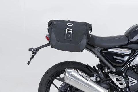 SW-Motech Legend Gear LC1 & LC 2 Side Bag System Black Edition — Triumph Scrambler X / Speed
