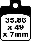 EBC Organic Front & Rear Brake Pads SFA260