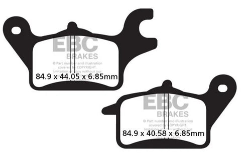 EBC Organic Front Brake Pads Honda AFS 110 / Vision 110 SFA625