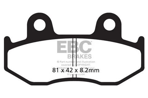 EBC Organic Rear Brake Pads Suzuki AN 250 / AN 400 SFA323/3