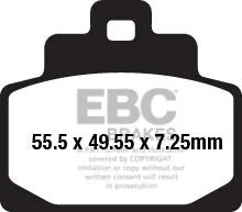 EBC Sintered Metal Front & Rear Brake Pads SFA681HH