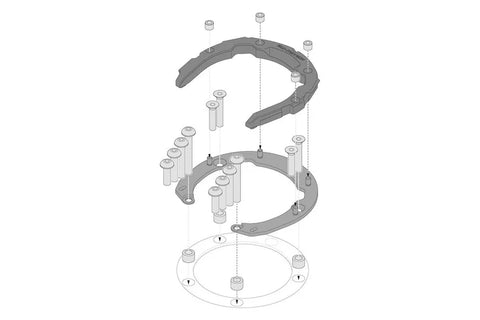 SW-Motech PRO Tank Ring — Kawasaki (TRT.00.787.14000/B)
