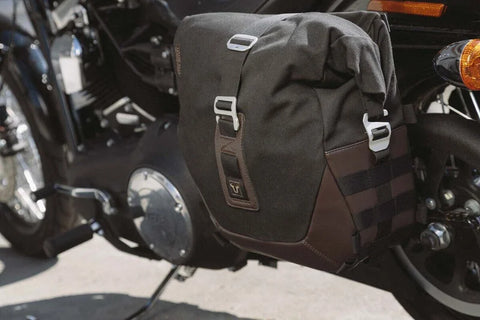 SW-Motech Legend Gear LC1 & LC 2 Side Bag System Brown Edition — Harley… (BC.HTA.18.791.20100)