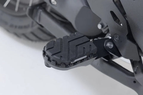 SW-Motech Ion Footrest Kit Black — BMW Adventure