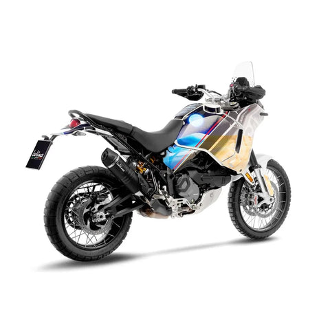 LeoVince LV One EVO Black Edition Slip-One Muffler Ece Ducati Rally / Desert X