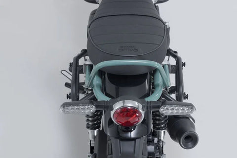 SW-Motech Legend Gear LC1 & LC 2 Side Bag System Black Edition — Royal Enfield Bear