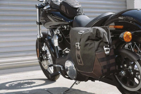 SW-Motech Legend Gear LC1 & LC 2 Side Bag System Brown Edition — Harley… (BC.HTA.18.791.20100)