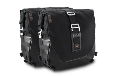 SW-Motech Legend Gear LC2 Side Bag System Black Edition — Kawasaki Vulcan S