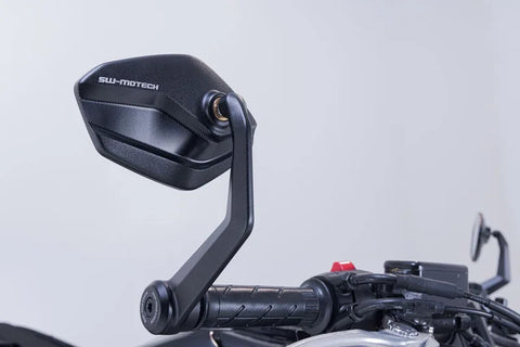 SW-Motech Bar End Mirrors — Honda