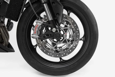 SW-Motech Front Axle Slider Set — Yamaha