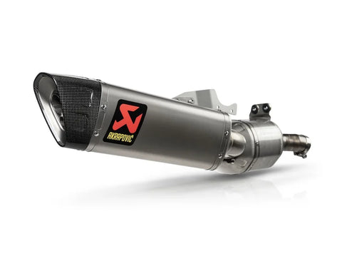 Akrapovic Slip-on Line Muffler Titanium Carbon End Cap BMW F 900 R / F 900 XR