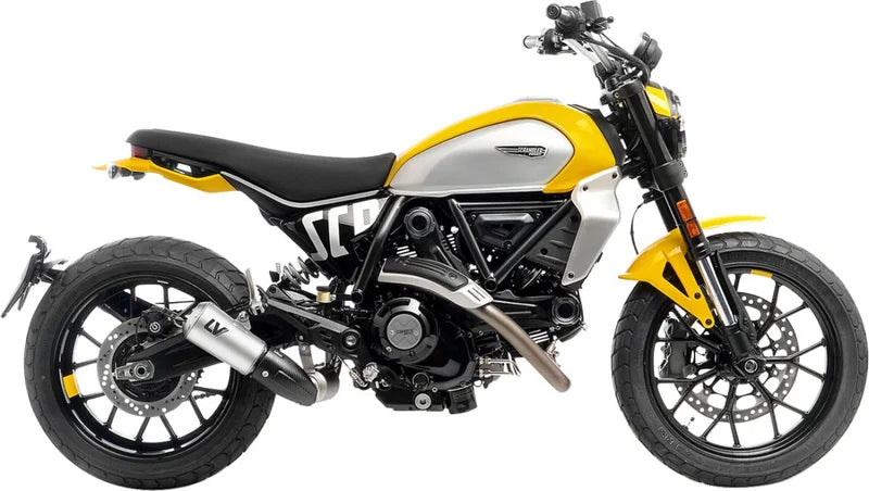 LeoVince Link Pipe Ducati 800 Scrambler