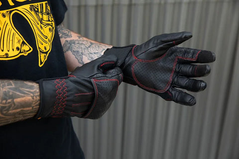 Biltwell Glove Borrego Redline