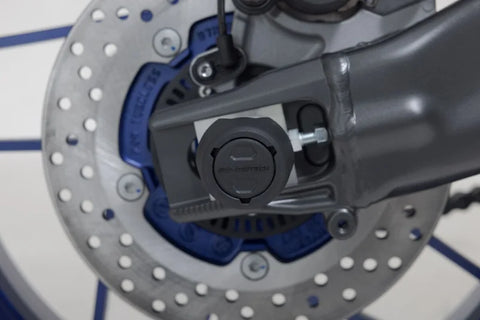 SW-Motech Rear Axle Slider Set Black Yamaha MT-09