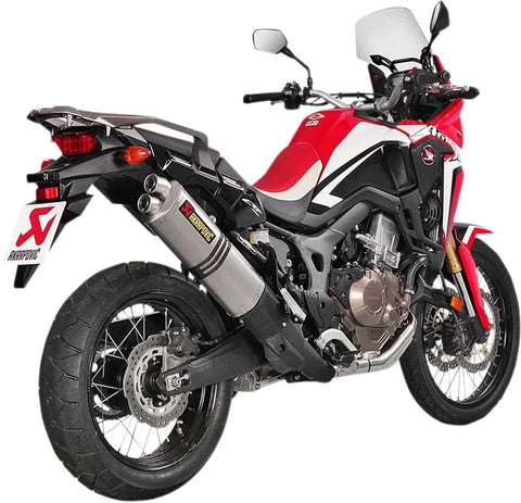 Akrapovic Slip-on Line Muffler Titanium Honda Africa Twin