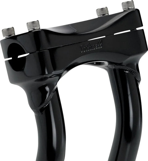 Biltwell Black 8" Oversized Murdock Pullback Risers