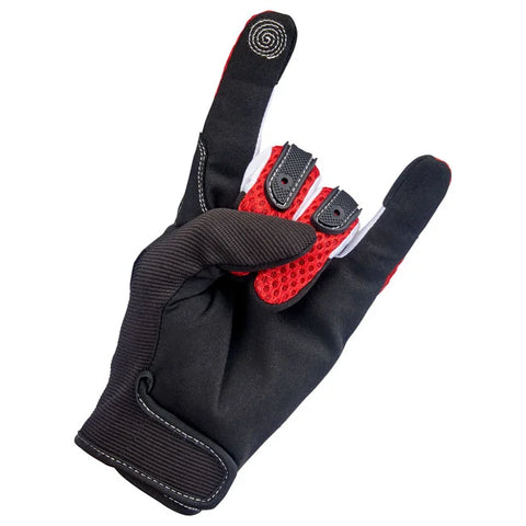Biltwell Anza Gloves Red/Black