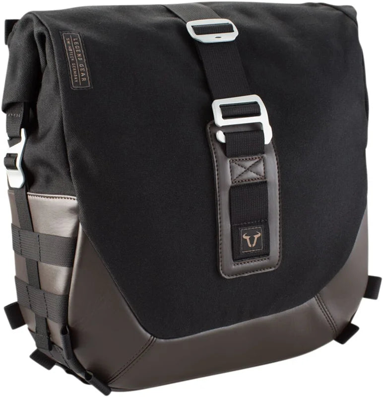 SW-Motech Legend Gear LC2 Side Bag System Brown Edition (Left) — Yamaha Abarth