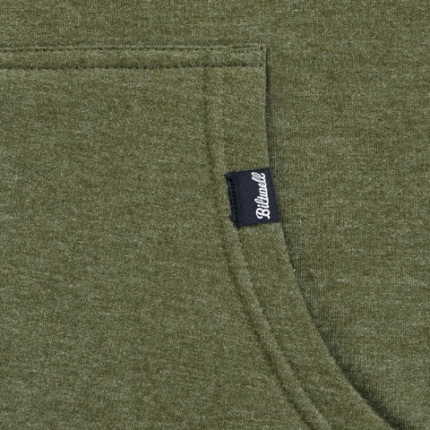 Biltwell Hoodie Stencil Zip Olive
