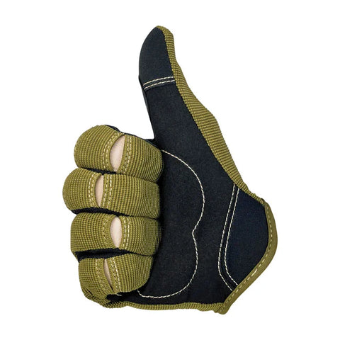 Biltwell Moto Gloves Olive/Black/Tan