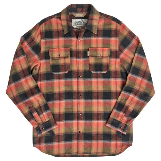 Biltwell Shirt Flannel Hi Test Rust