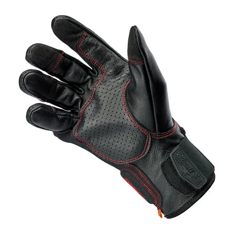 Biltwell Borrego Gloves Black/Redline